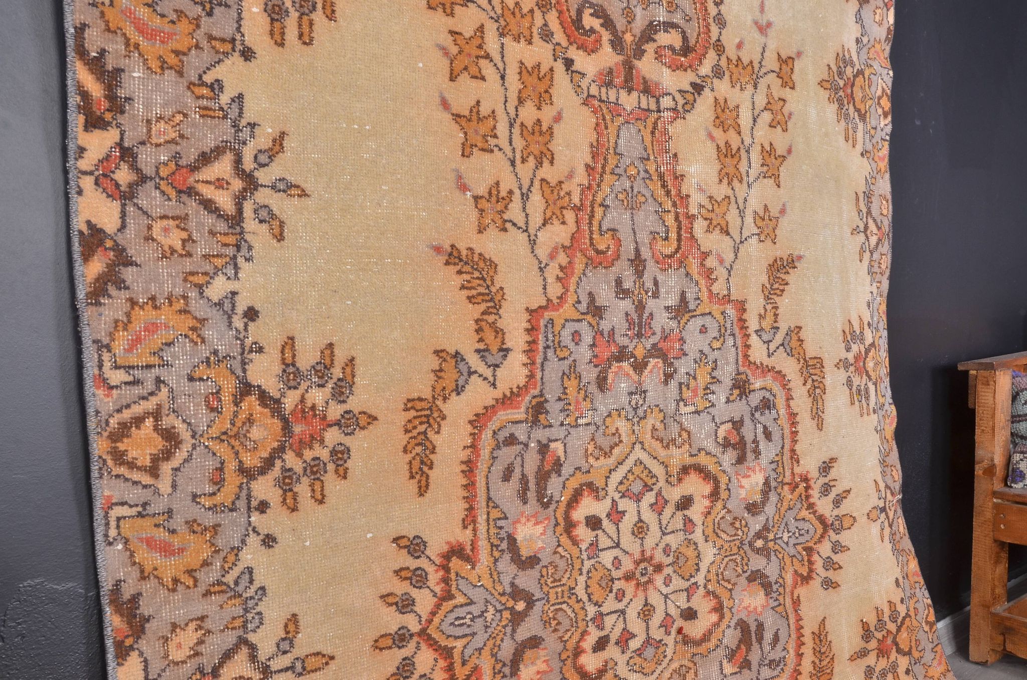Tapis turc vintage Oushak sku c 183