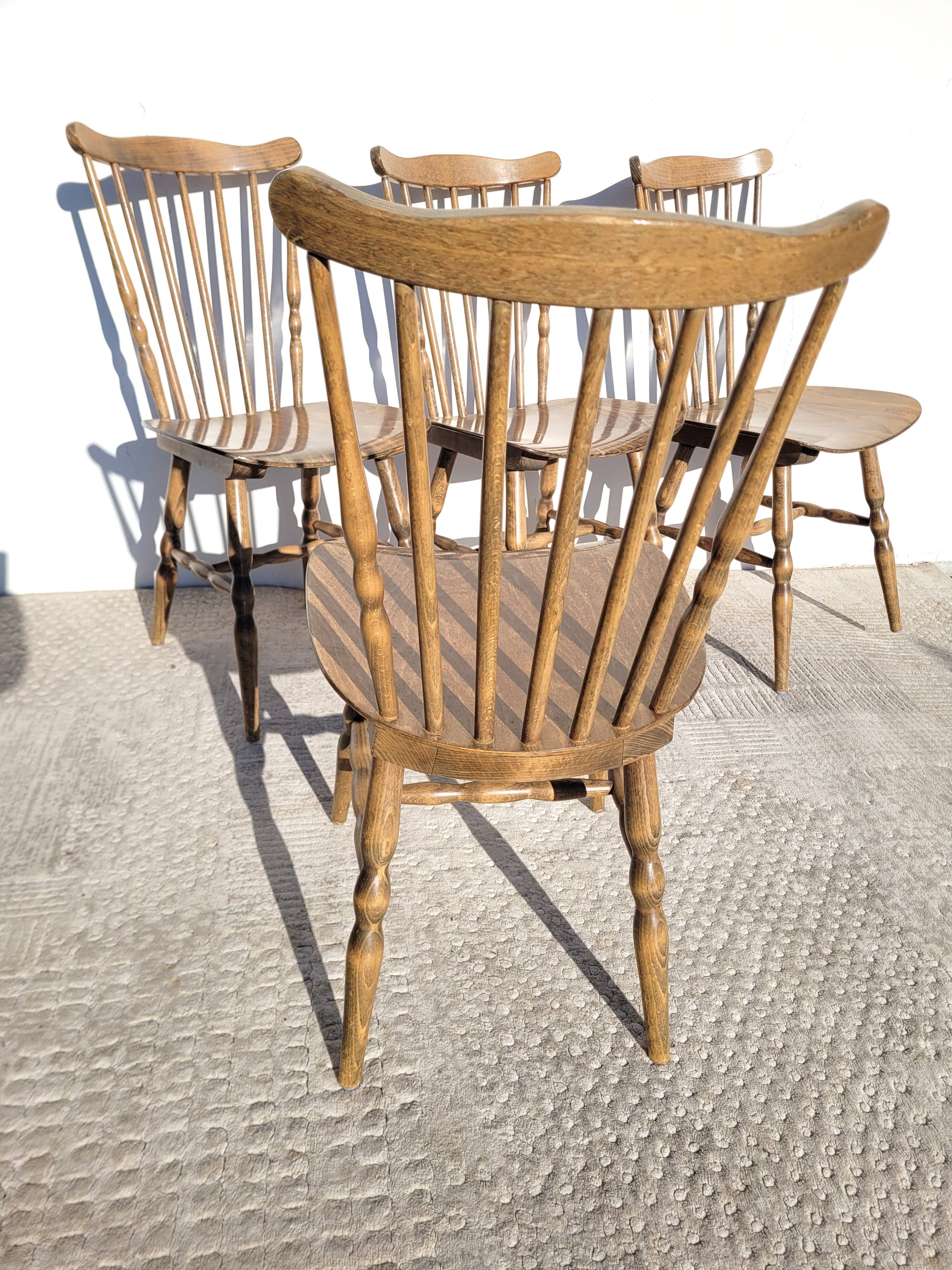 Set of 4 Baumann Florida Western Chairs