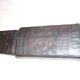 Tuareg knife with wooden case covered with leather 56 cm
