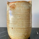 Vintage owl ceramic vase