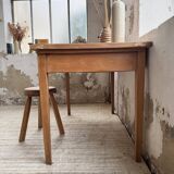 Oak veneer desk 1950