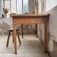 Bureau placage chêne 1950