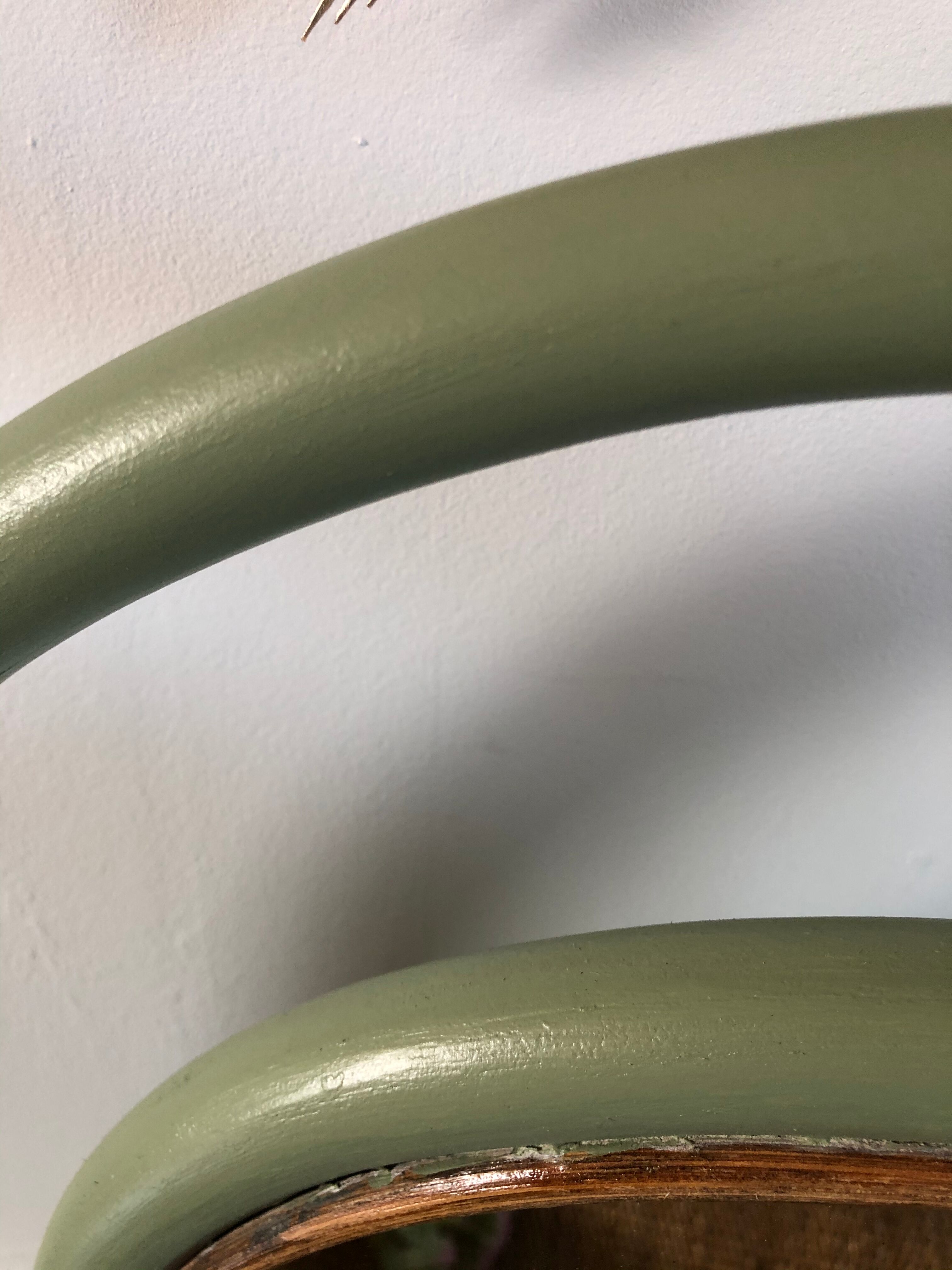 Rattan dressing table with mirror