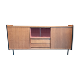 Oak-plated 1950s enfilade