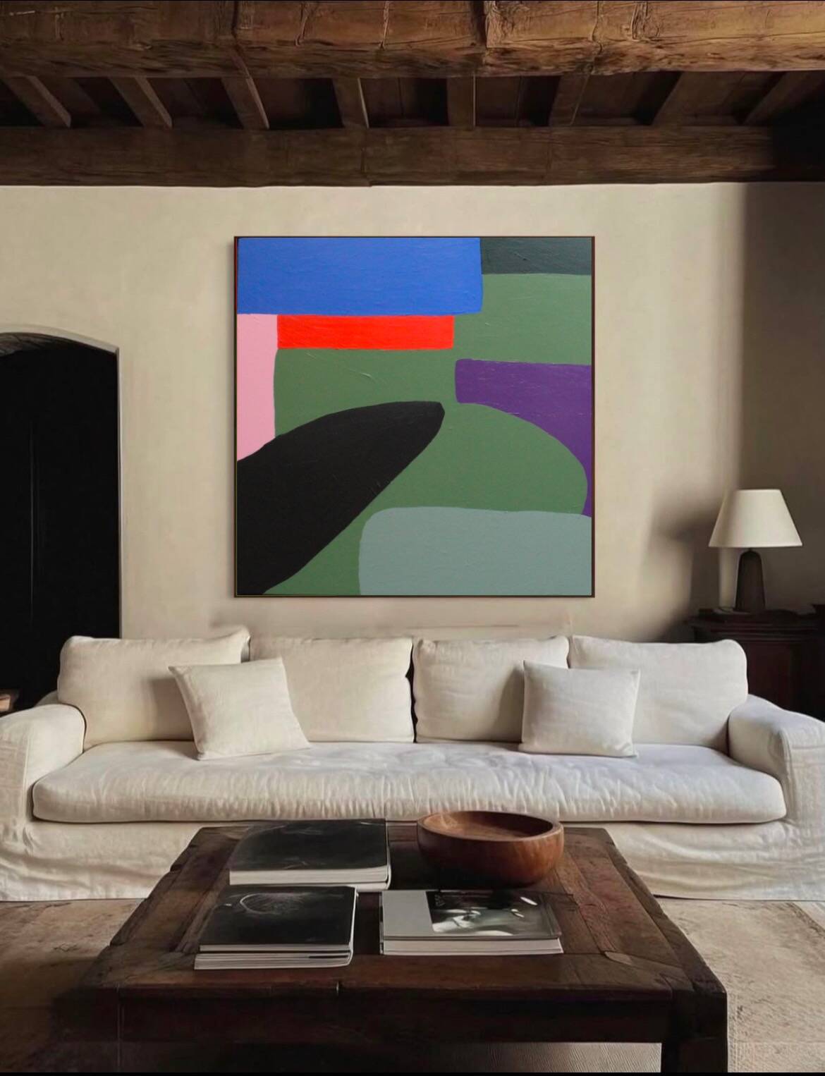 Original painting "The Last Blue Horizon"