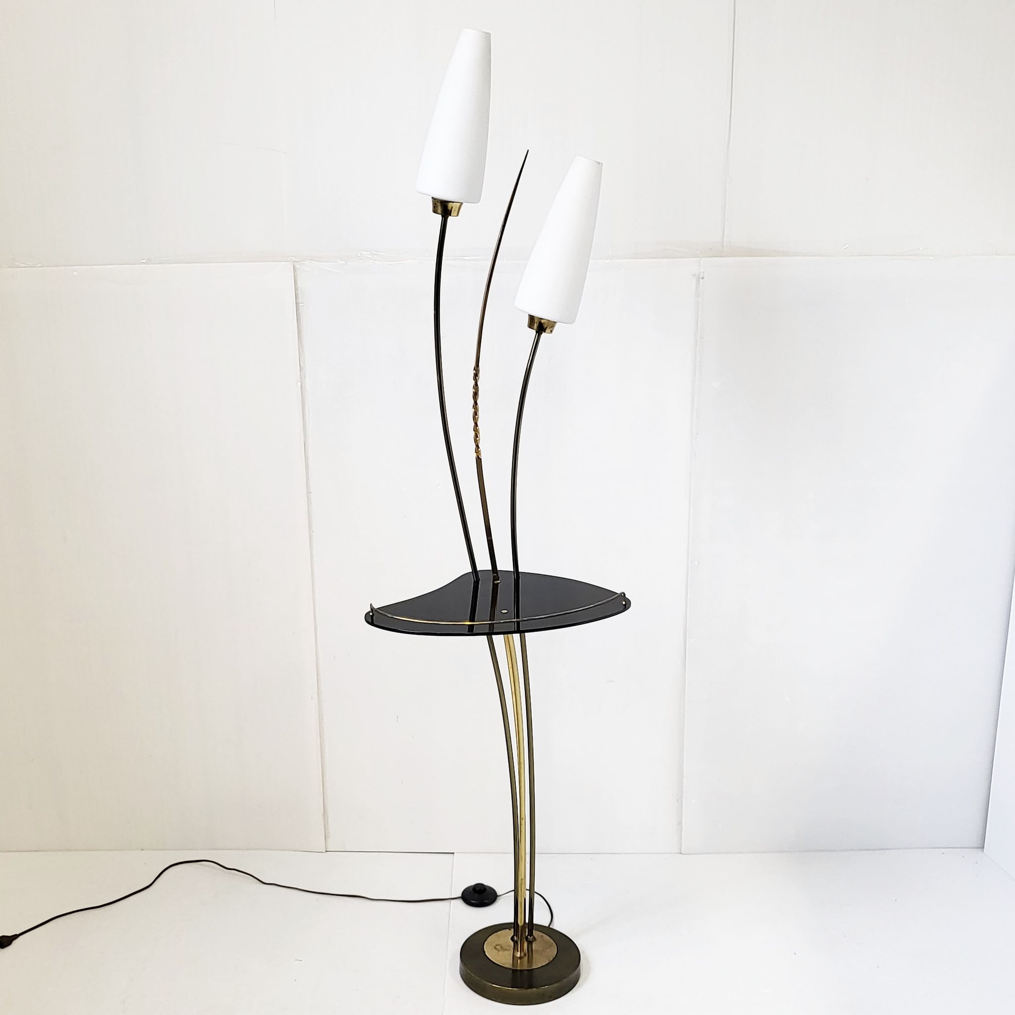 Lampadaire Arlus 1950 vintage