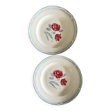 2 large Digoin Sarreguemines Alesia serving dishes