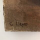 Auto portrait d'un peintre brocanteur, G. Lirand