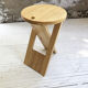 Tabouret Suzy par Adrian Reed en hêtre