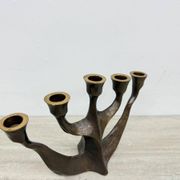 Brutalist candle holder by Horst Dalbeck, 1970s, Germany