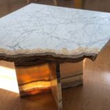 Table basse marbre unique