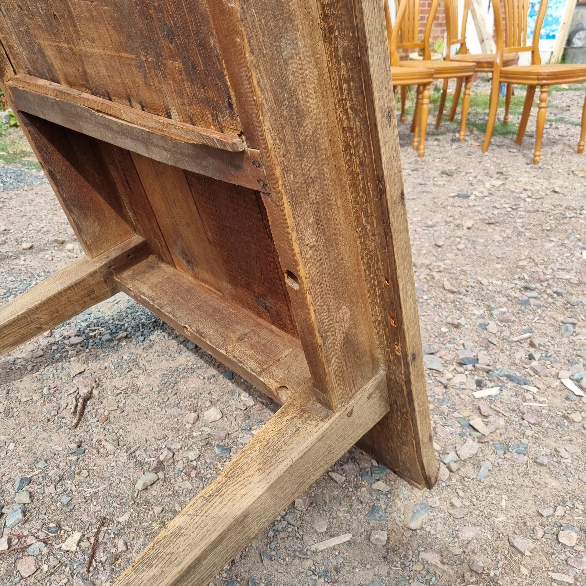 Farm table length 168 cm