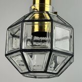 60s 70s lamp light ceiling lamp Limburg glass space age design 60s 70s