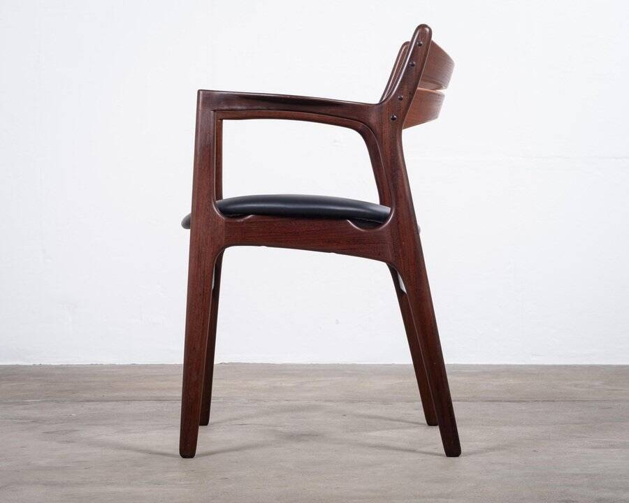 Teak Armchair attributed to Erik Buch for Christiansen Møbelfabrik, Denmark, 1960s