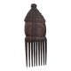 Old ethnic comb in exotic wood