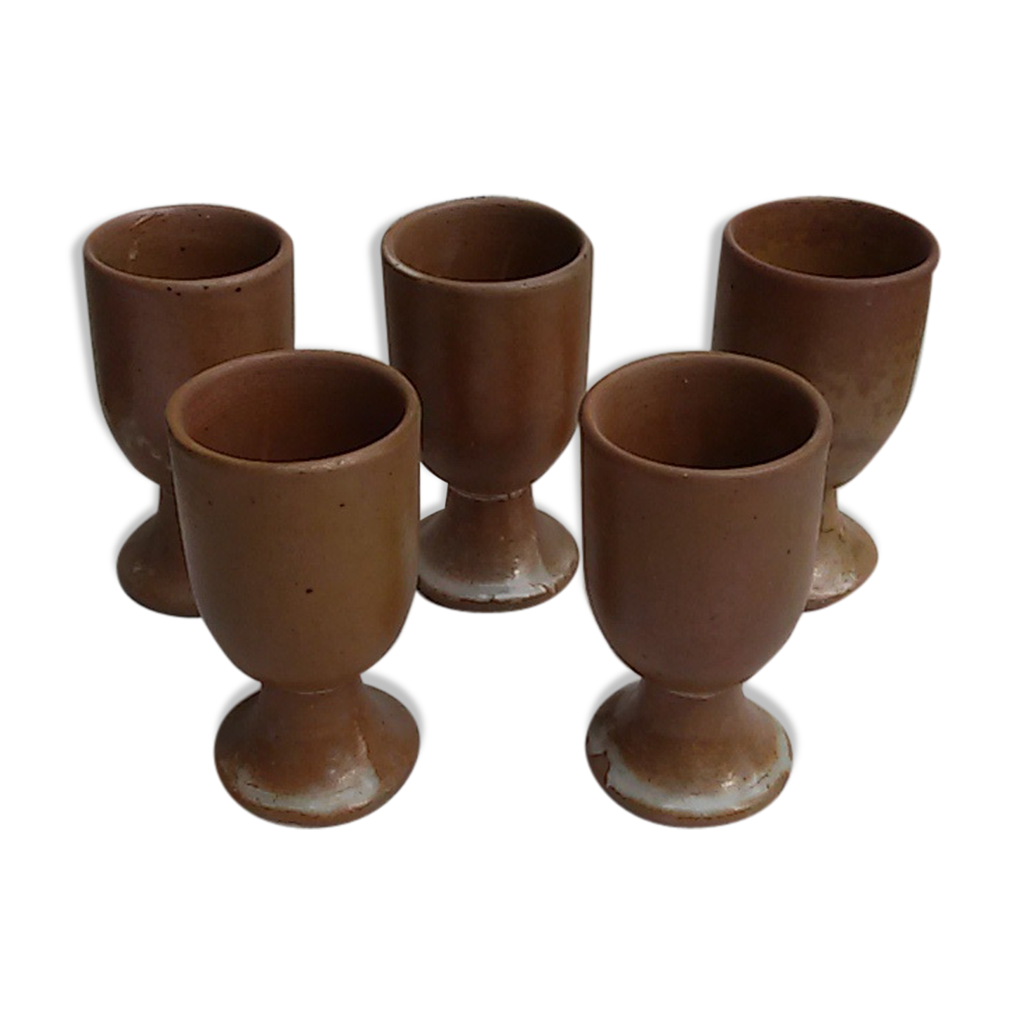 5 glasses mazagrans sandstone