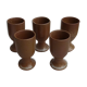 5 glasses mazagrans sandstone