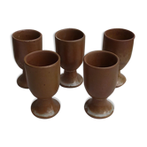 5 glasses mazagrans sandstone