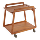 Sika mobler trolley 'Knebel' with reversible top - danisg design in teak
