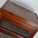 Vintage Dutch Hardwood Haberdashery Shop Cabinet, 1930s