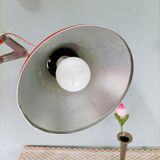 Lampe articulée art déco orange