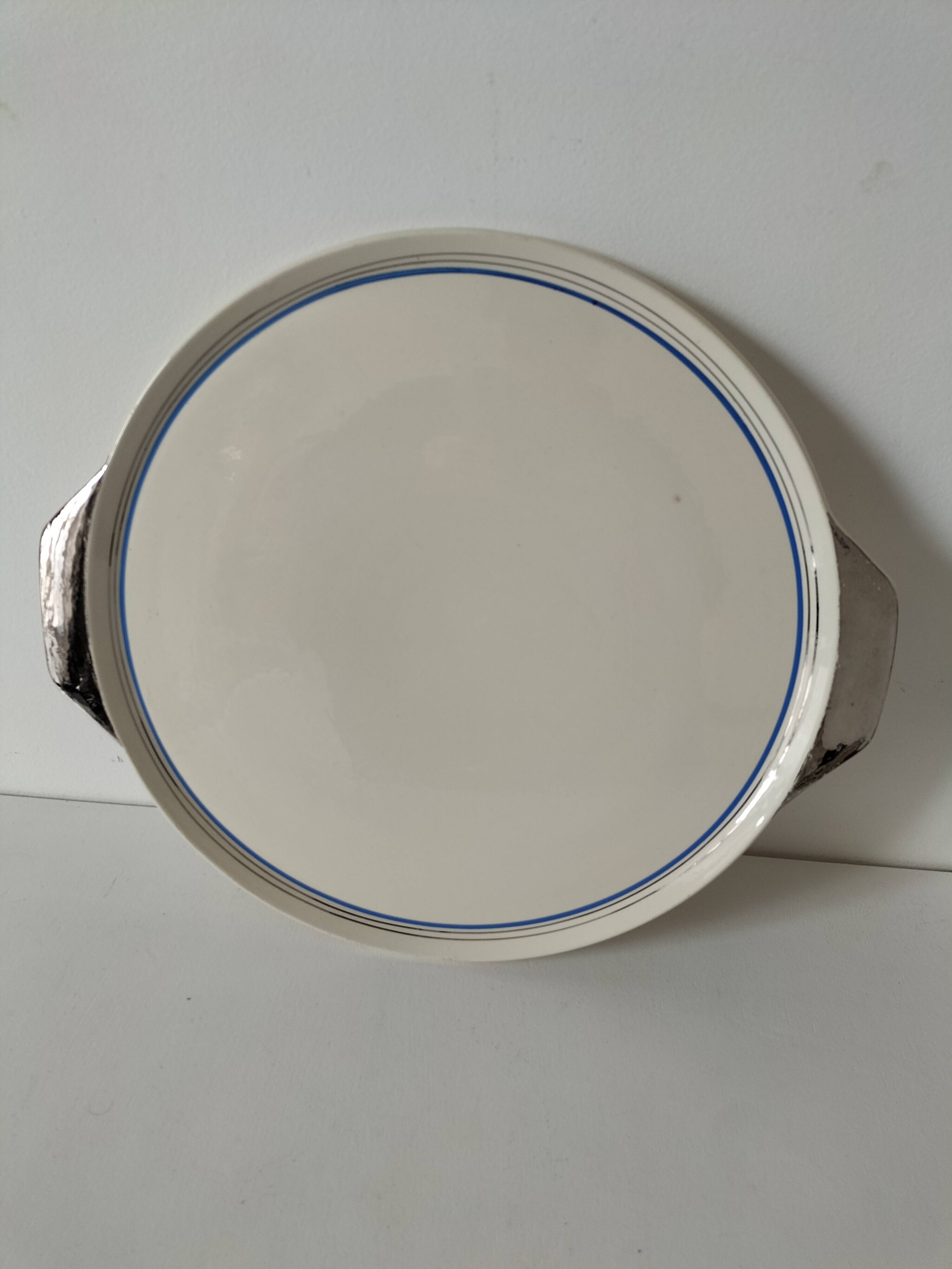 Boch La Louvière art deco dish