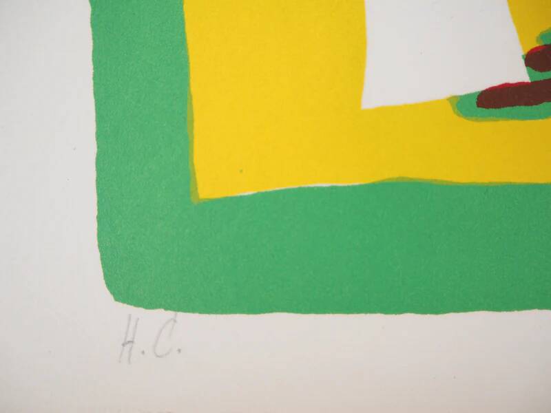 Léon Gischia: The Beach, original signed lithograph