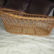 Rattan couffin to play the Doll 1960