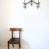 Marine decoration wrought iron coat rack