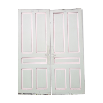Paire de portes de communication