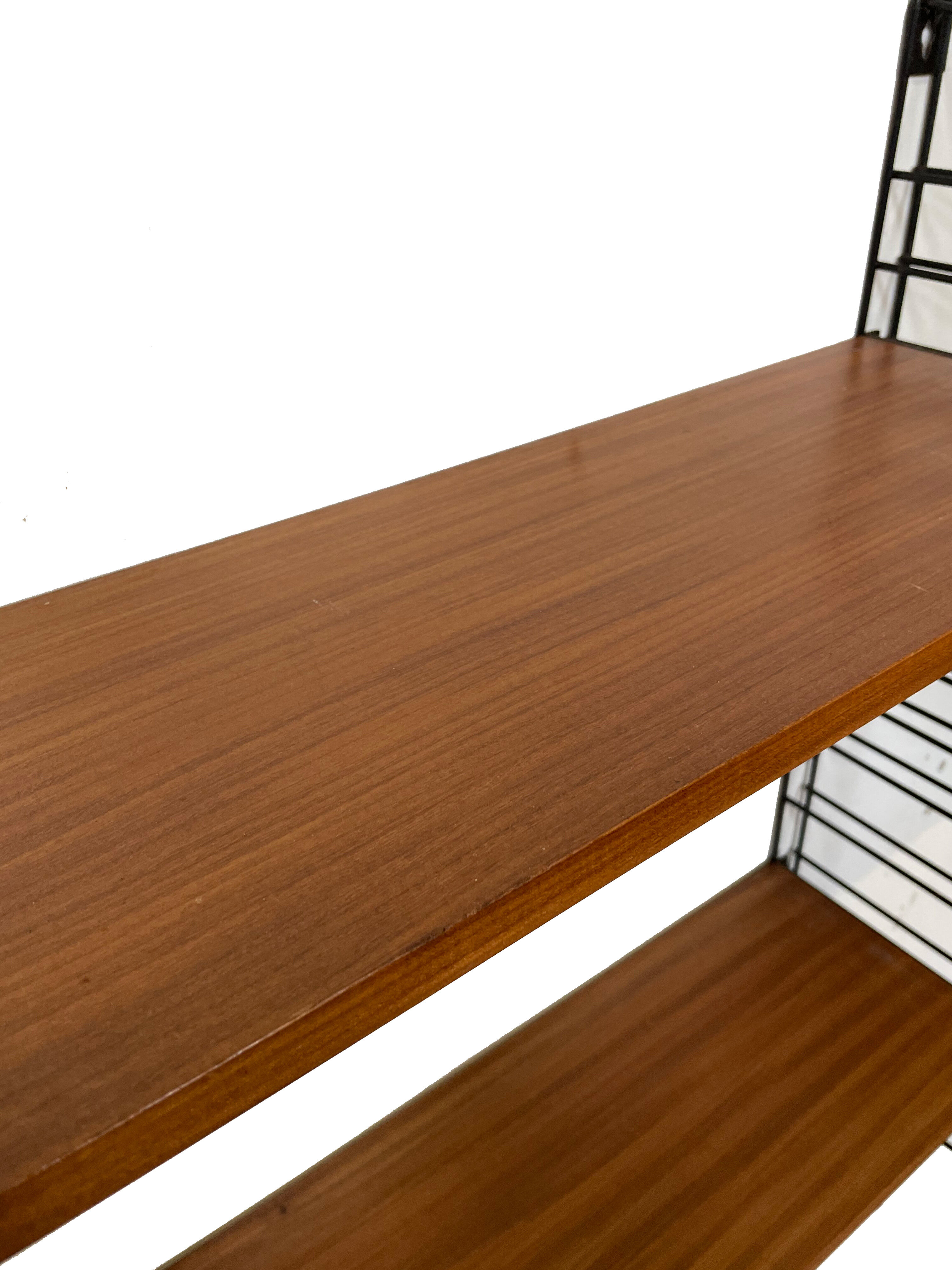 Vintage Tomado wall unit teak veneer  1960