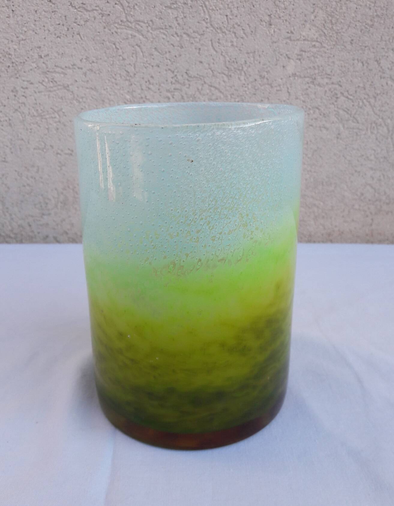 Scandinavian glass vase John Orwar Lake