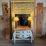 Louis XV style chest of drawers stamped Delorme