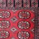 Handmade vintage Uzbek Bukhara runner 80cm x 274cm, 1960s