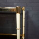 Serving trolley "faux Bamboo"