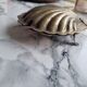 Shell butter dish