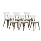 Mid Century Modern Dining Chairs No 124 By H&J Kurmanowicz, 1950s, set of 6