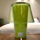 Lampe de table IKEA Gavik – Design en verre jaune-vert vibrant