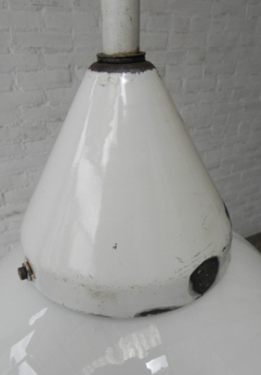 Glass globe pendant light