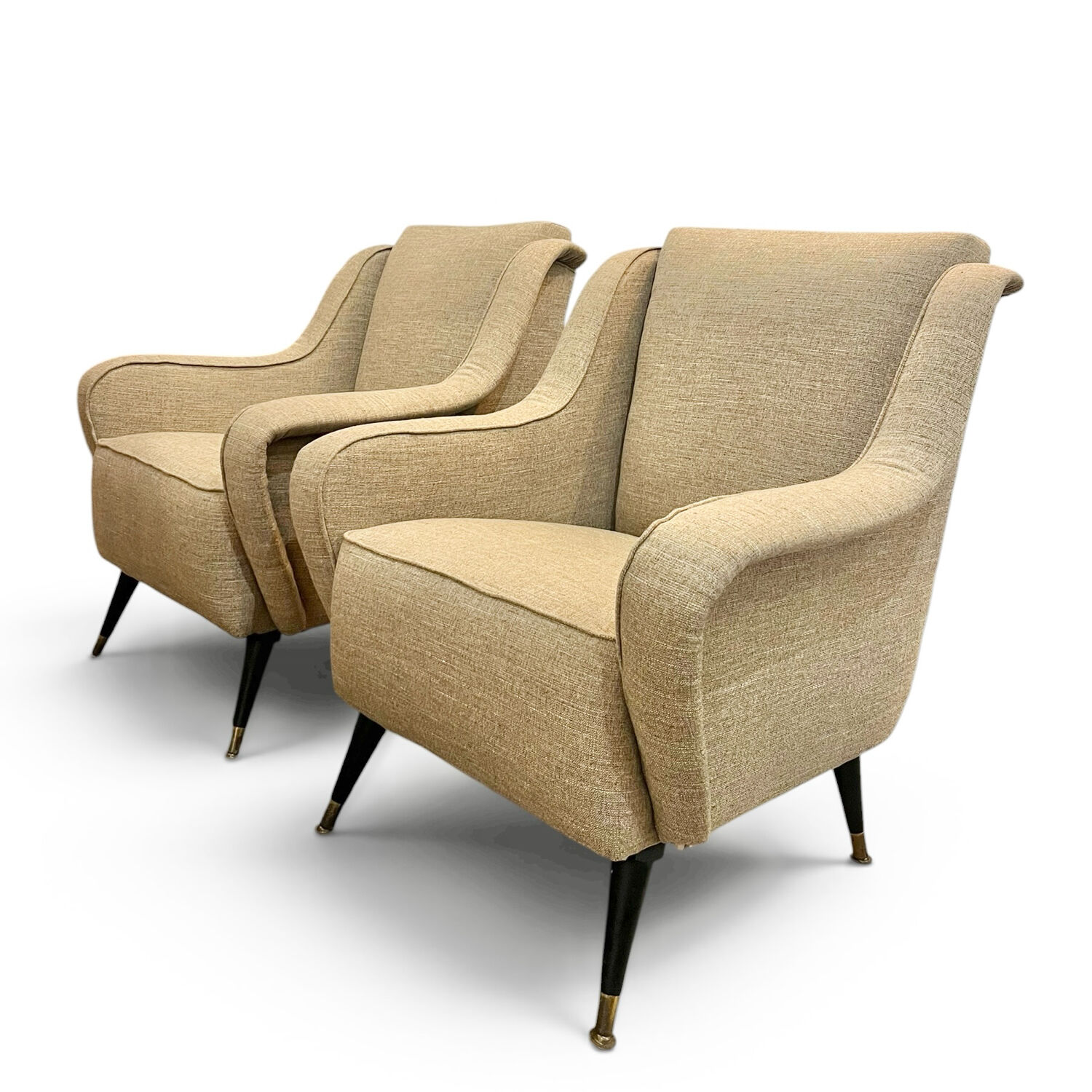 Paire de fauteuils 1950