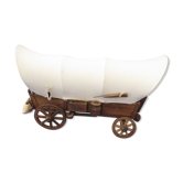 Maquette de charrette western
