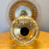 Vintage glass pendant lamp 1960