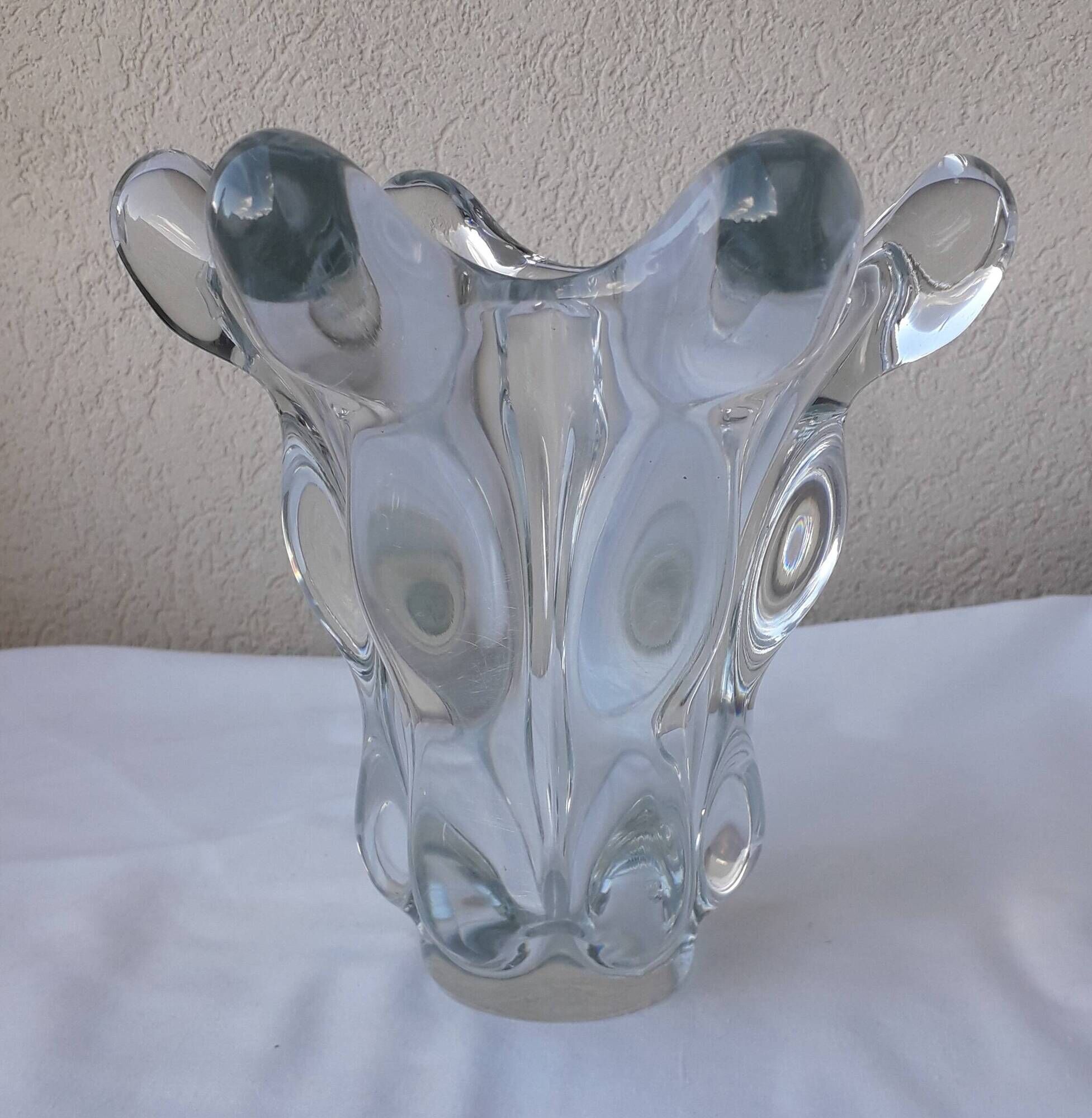 Vase en cristal de Vannes