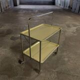 Italian vintage 70's foldable rolling service, speedy