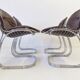 Rima Sabrina set of 4 leather dining chairs by Gastone Rinaldi
