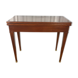 Table à jeu style Louis XVI - Directoire acajou