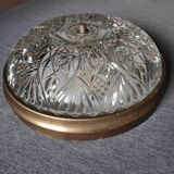 Old ceiling light with 2 large lights