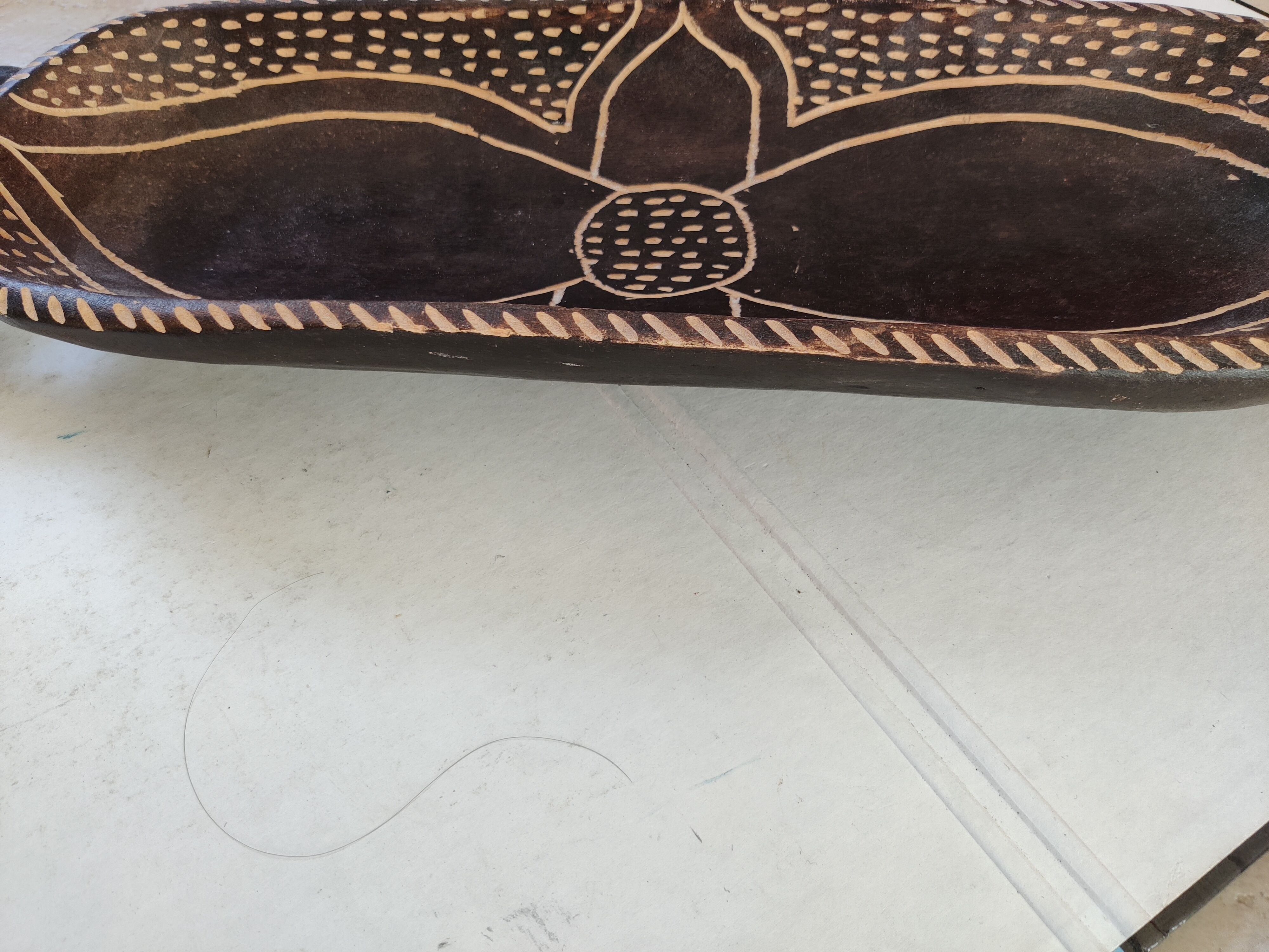 South African solid wood dish