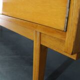 1960s Czechoslovakian maple veneer sideboard, high gloss finish