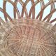Vintage rattan basket